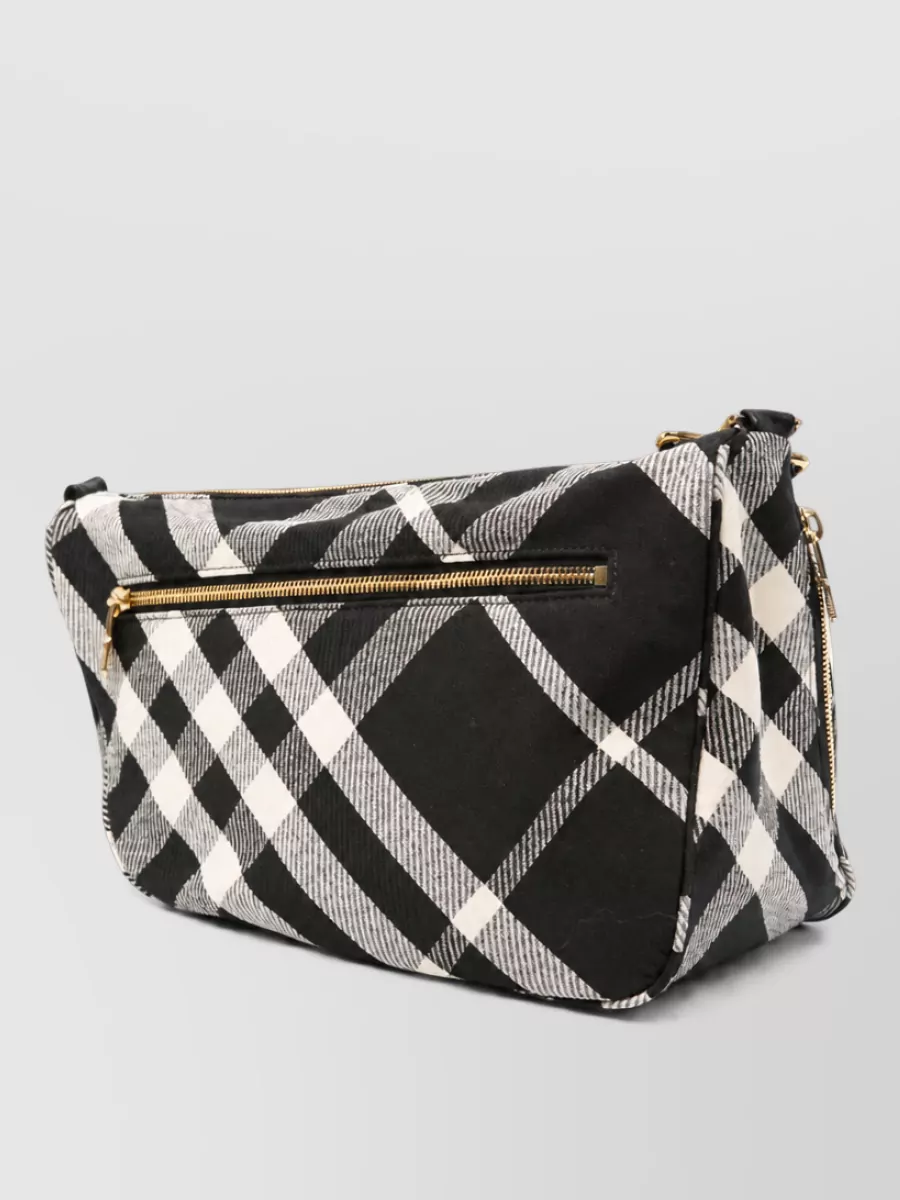 Burberry Polyester Cotton Blend Bucket Bag