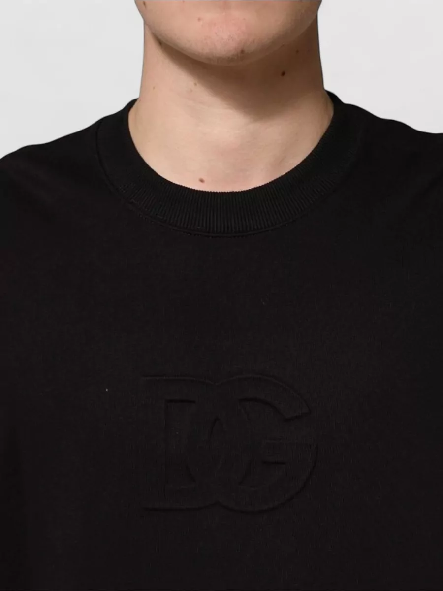 Dolce&Gabbana Cotton Crewneck Short Sleeve T-Shirt
