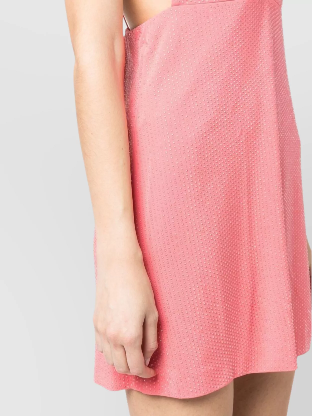 Dsquared2 Chic Mini Dress With Open Back Design