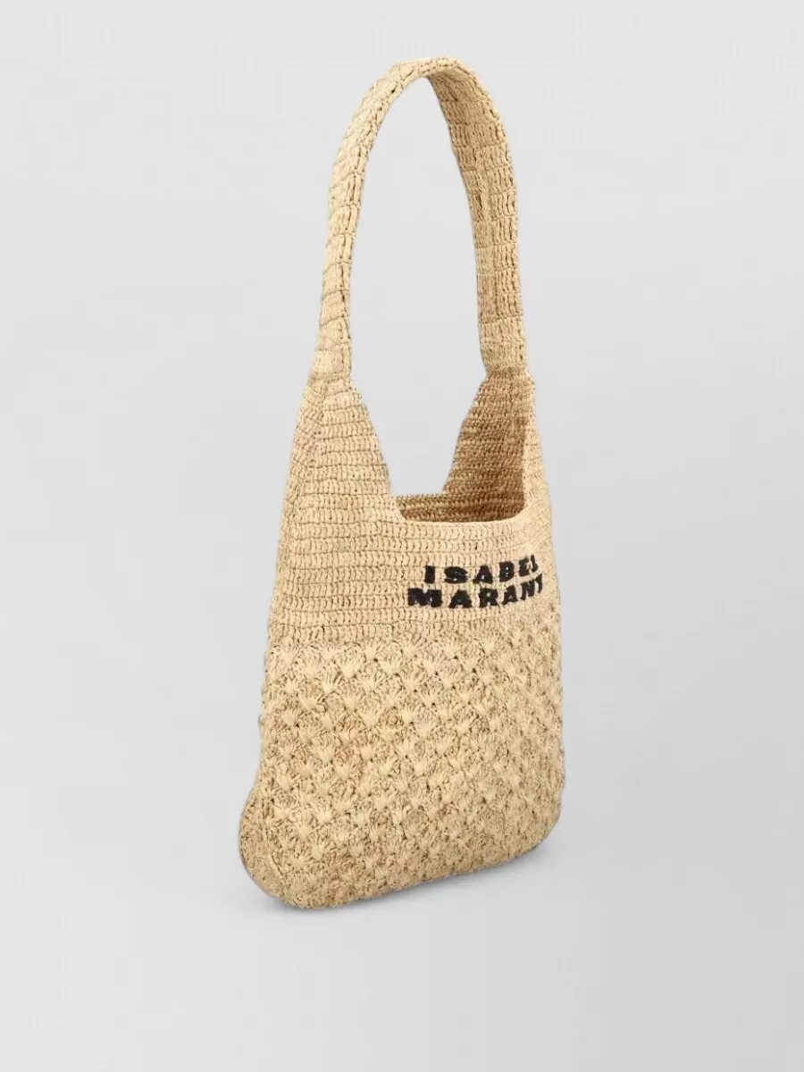 Isabel Marant Small Raffia Shoulder Bag