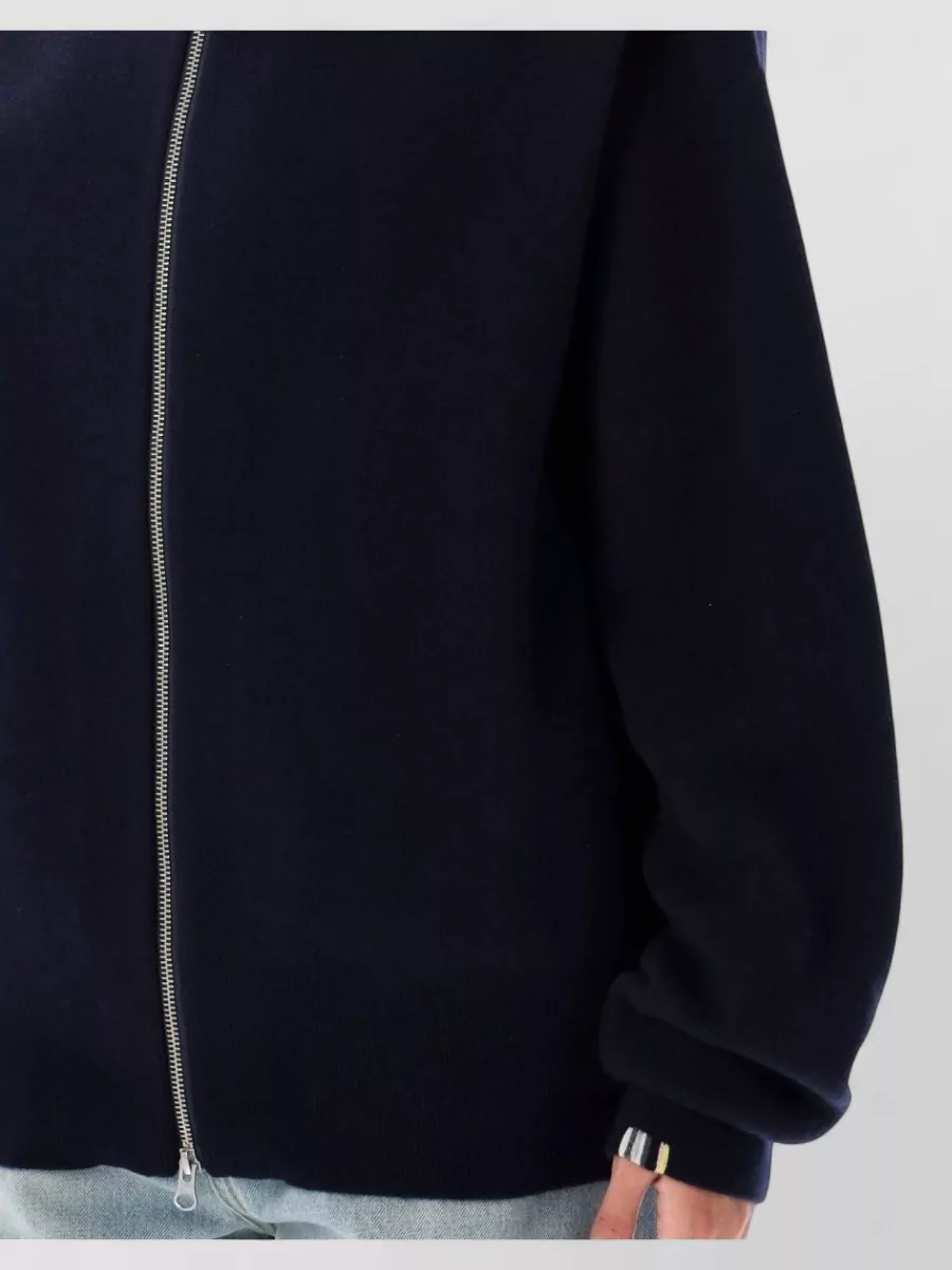 Extreme Cashmere Cashmere High Neck Zip Cardigan