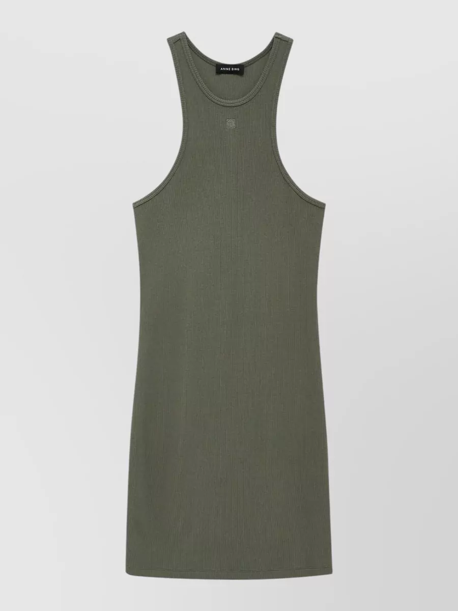 Anine Bing cotton knee-length dress