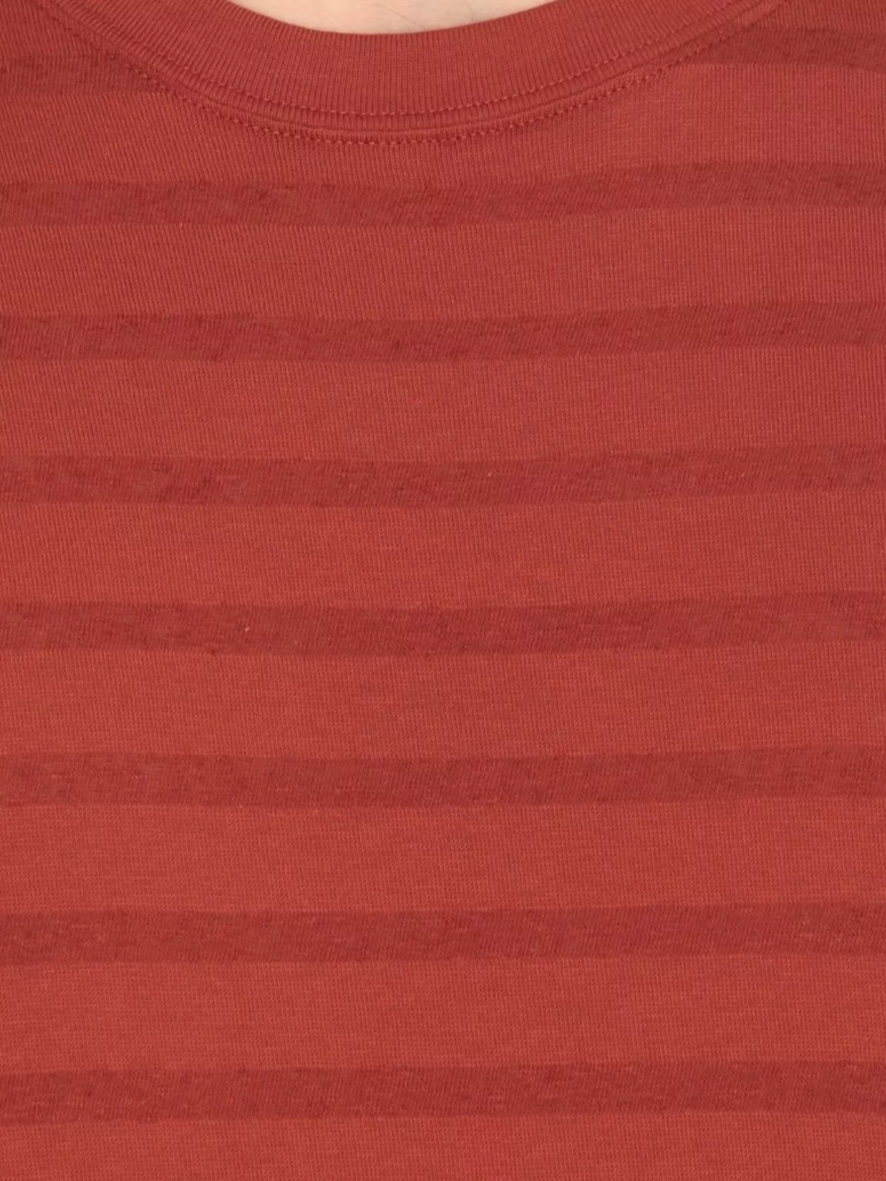 Zegna Striped Pattern Crew Neck T-Shirt