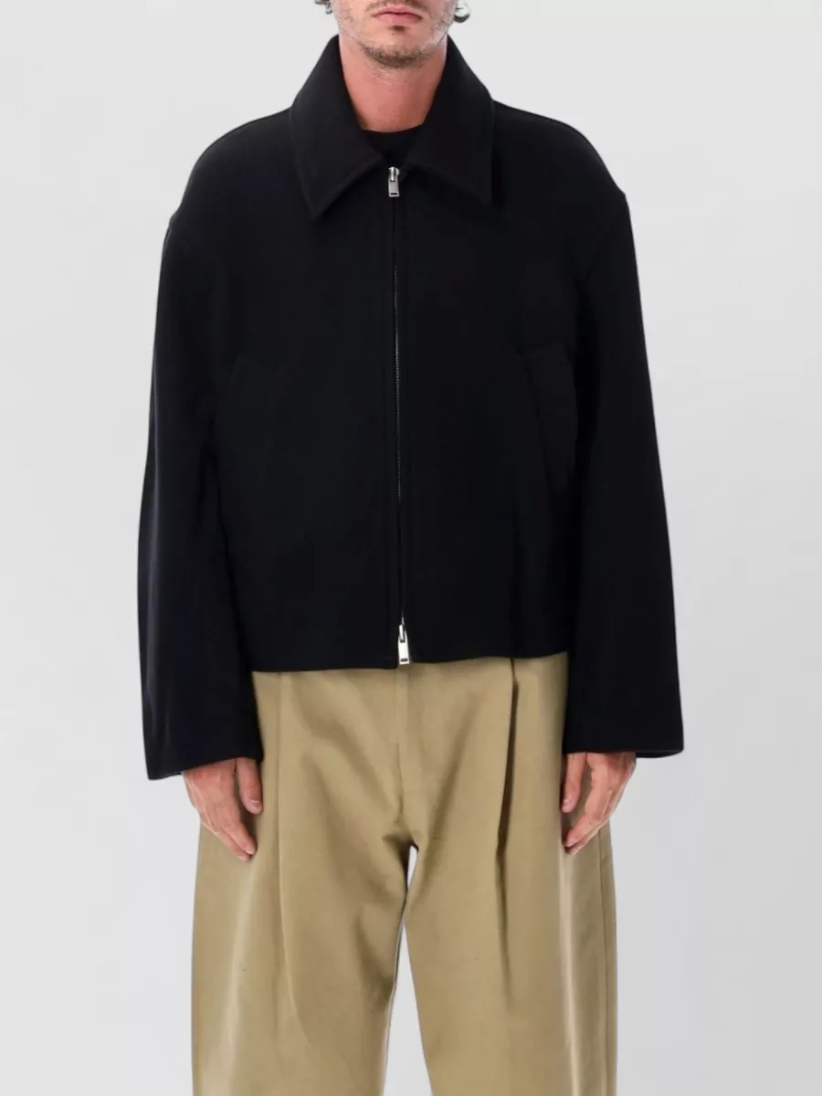 Studio Nicholson cashmere single-breasted coat