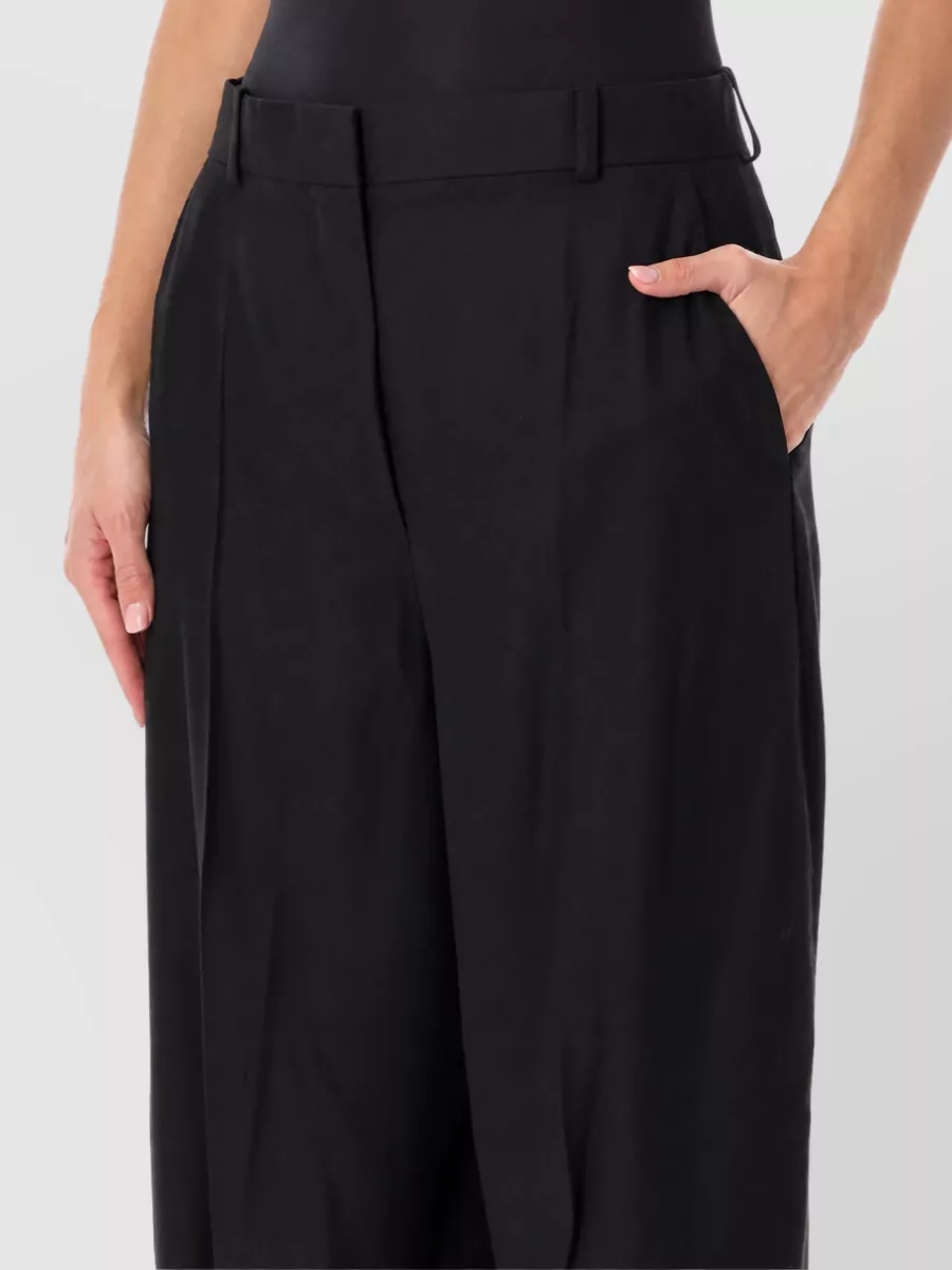 Totême High-Rise Wide-Leg Trousers