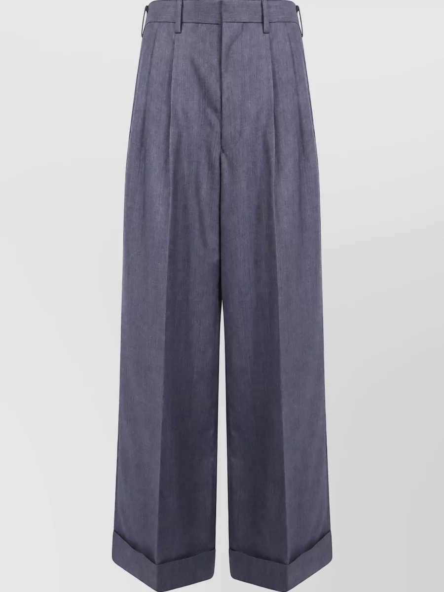 Junya Watanabe wool suit trousers