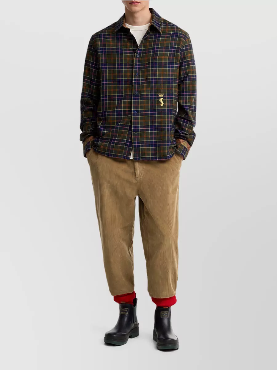 Barbour Tartan Slim-Fit Long-Sleeve Shirt