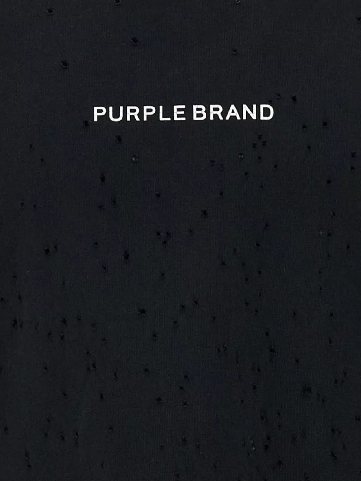 Purple Trademark T-shirt Black