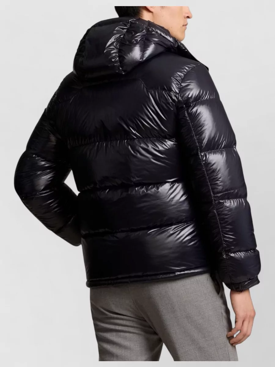 Ralph Lauren Quilted Hooded Bomber Jacket Zip Pockets