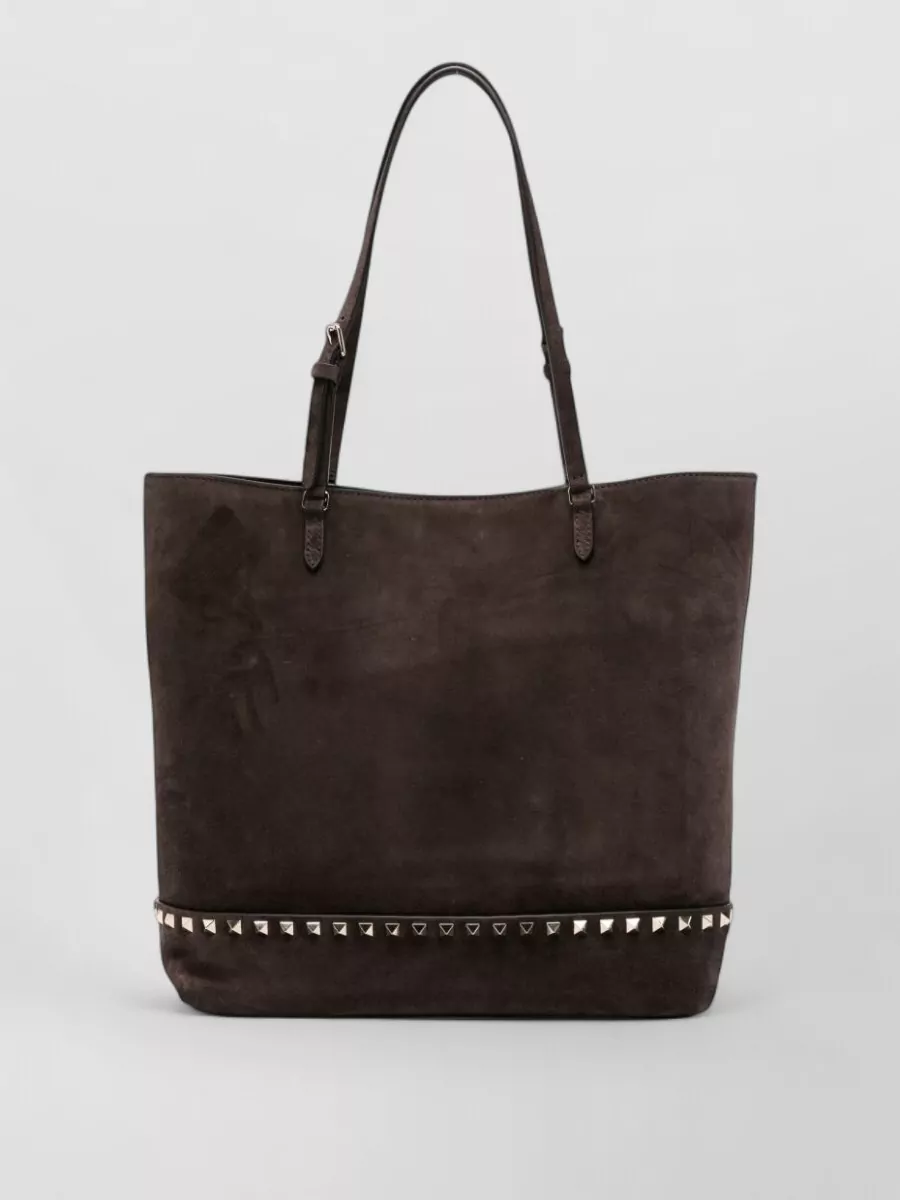 Valentino Garavani rockstud medium leather tote bag