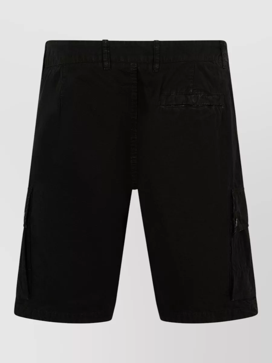 Stone Island Cotton Cargo Shorts