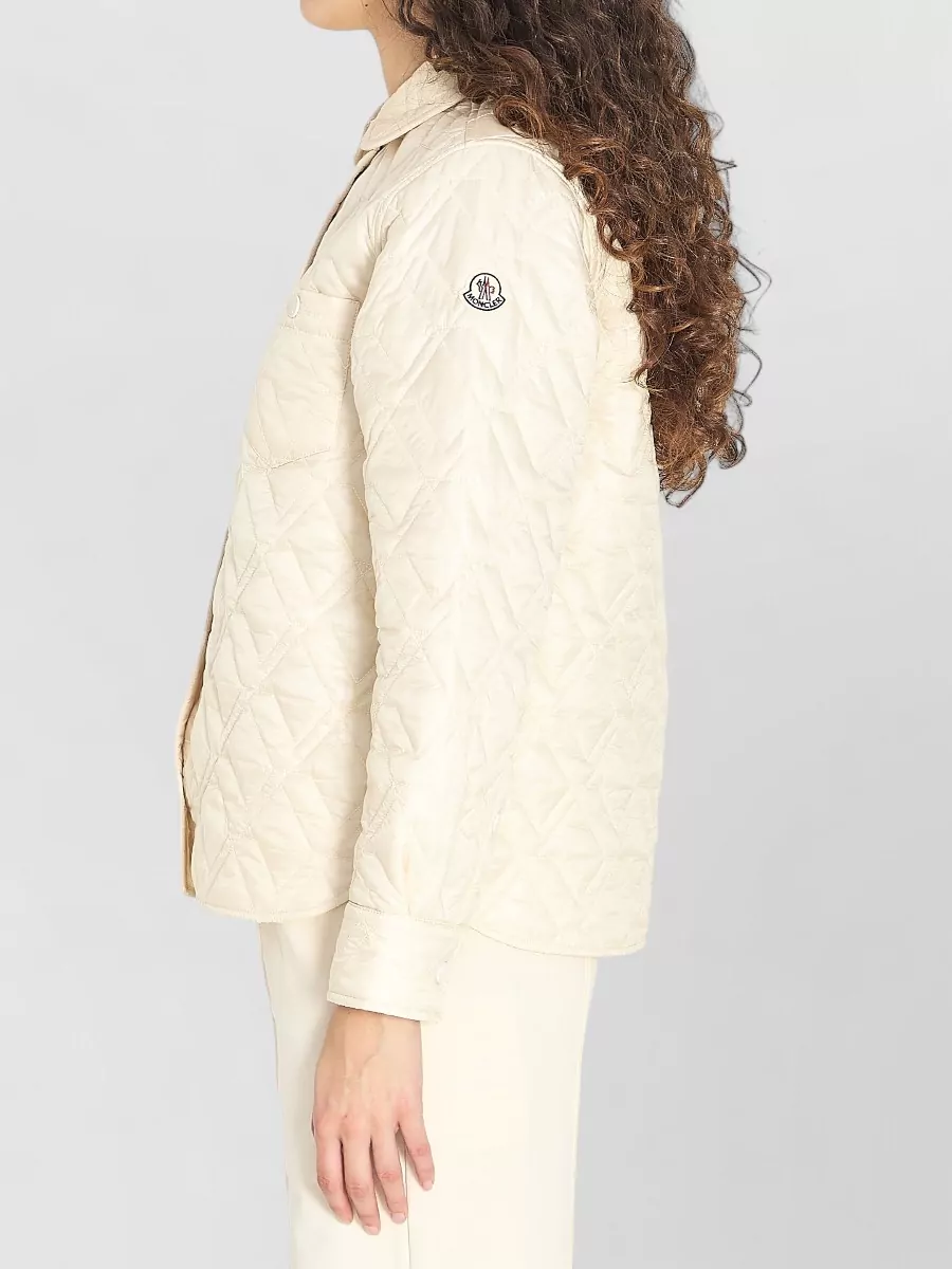 Moncler Quilted Padded Shirt Jacket