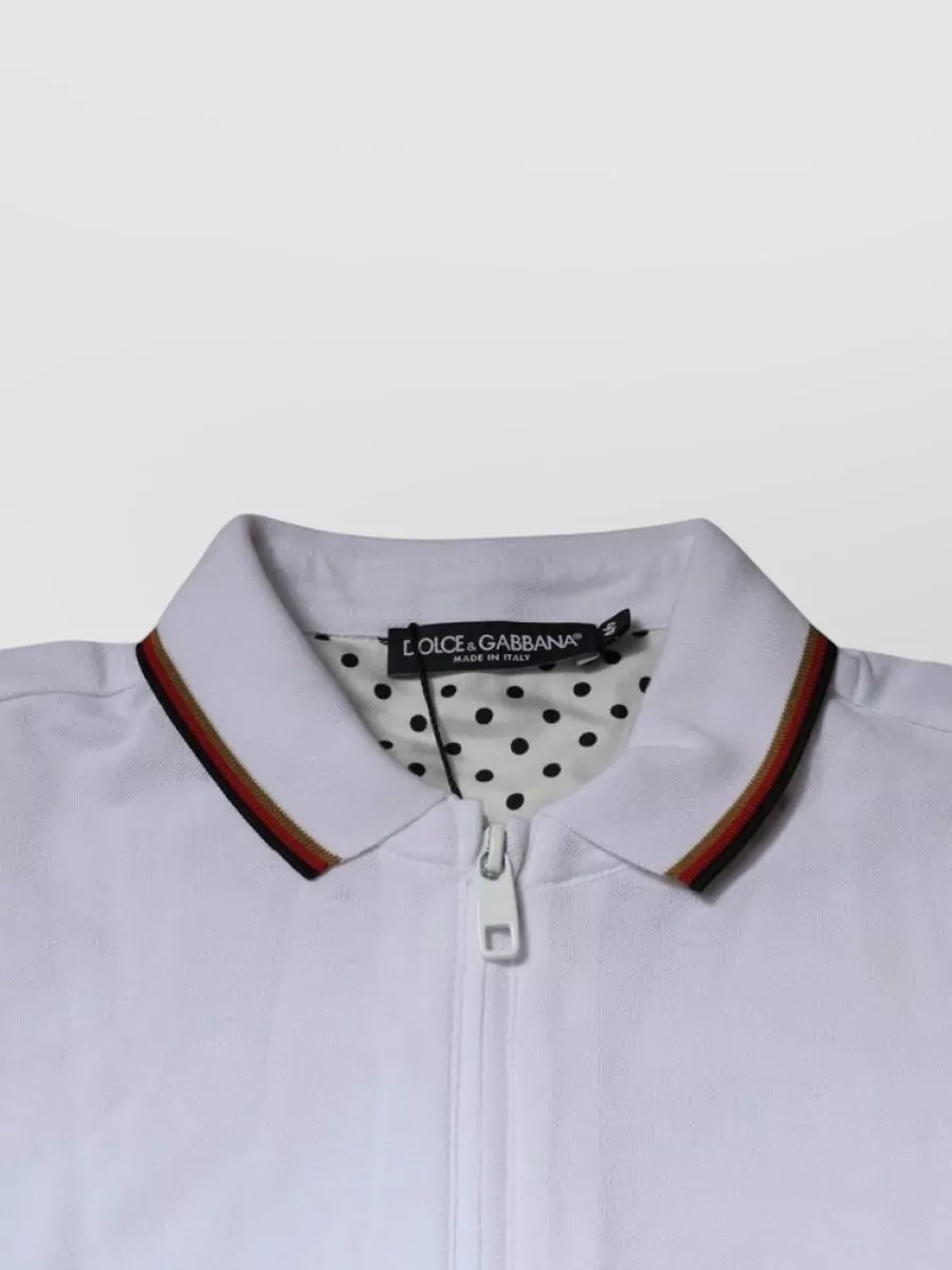 Dolce&Gabbana Zip Polo Shirt
