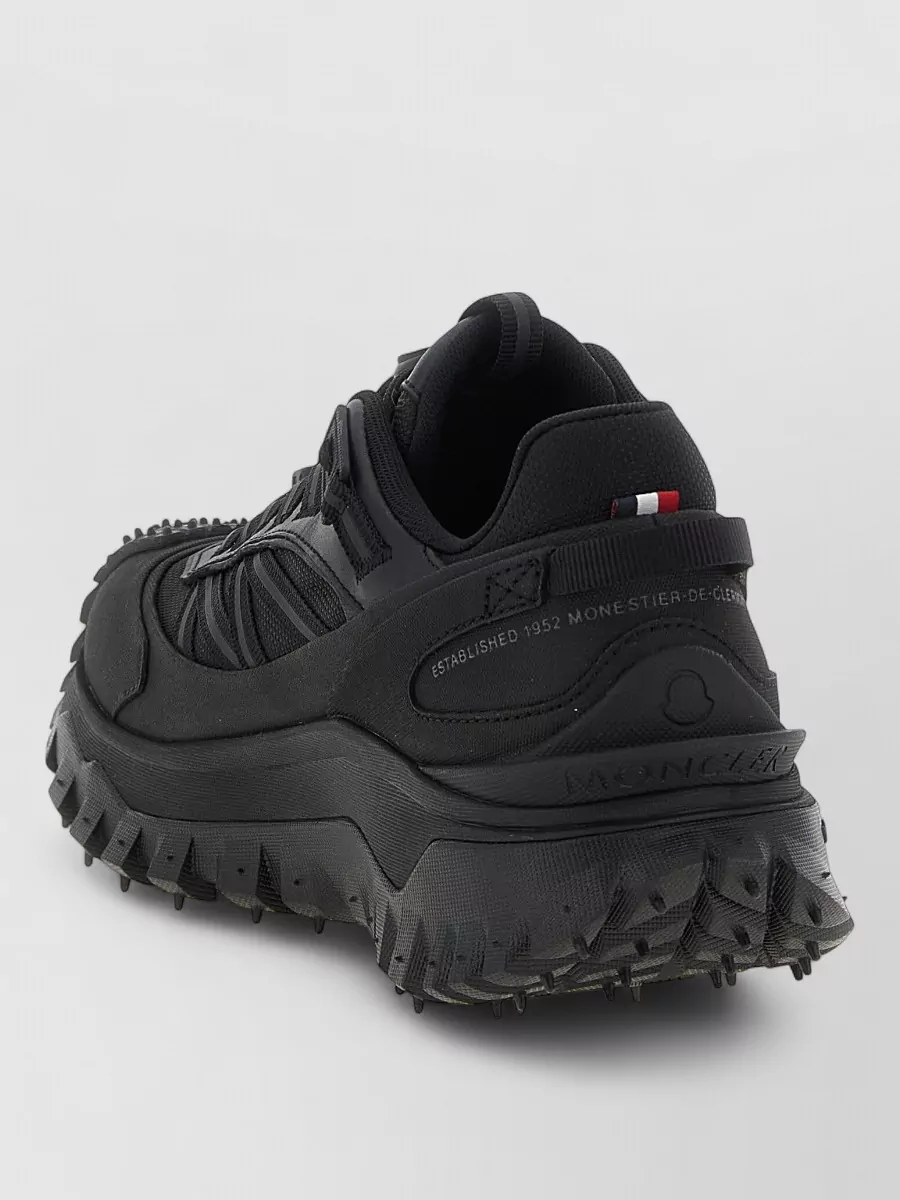 Moncler Trailgrip Gtx Polyamide Sneakers Chunky Sole In Multi