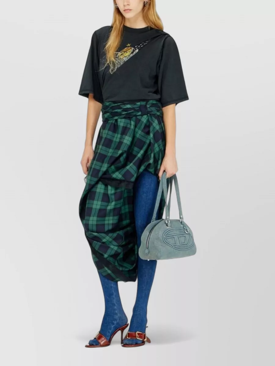 Diesel High-Rise Wool Trousers