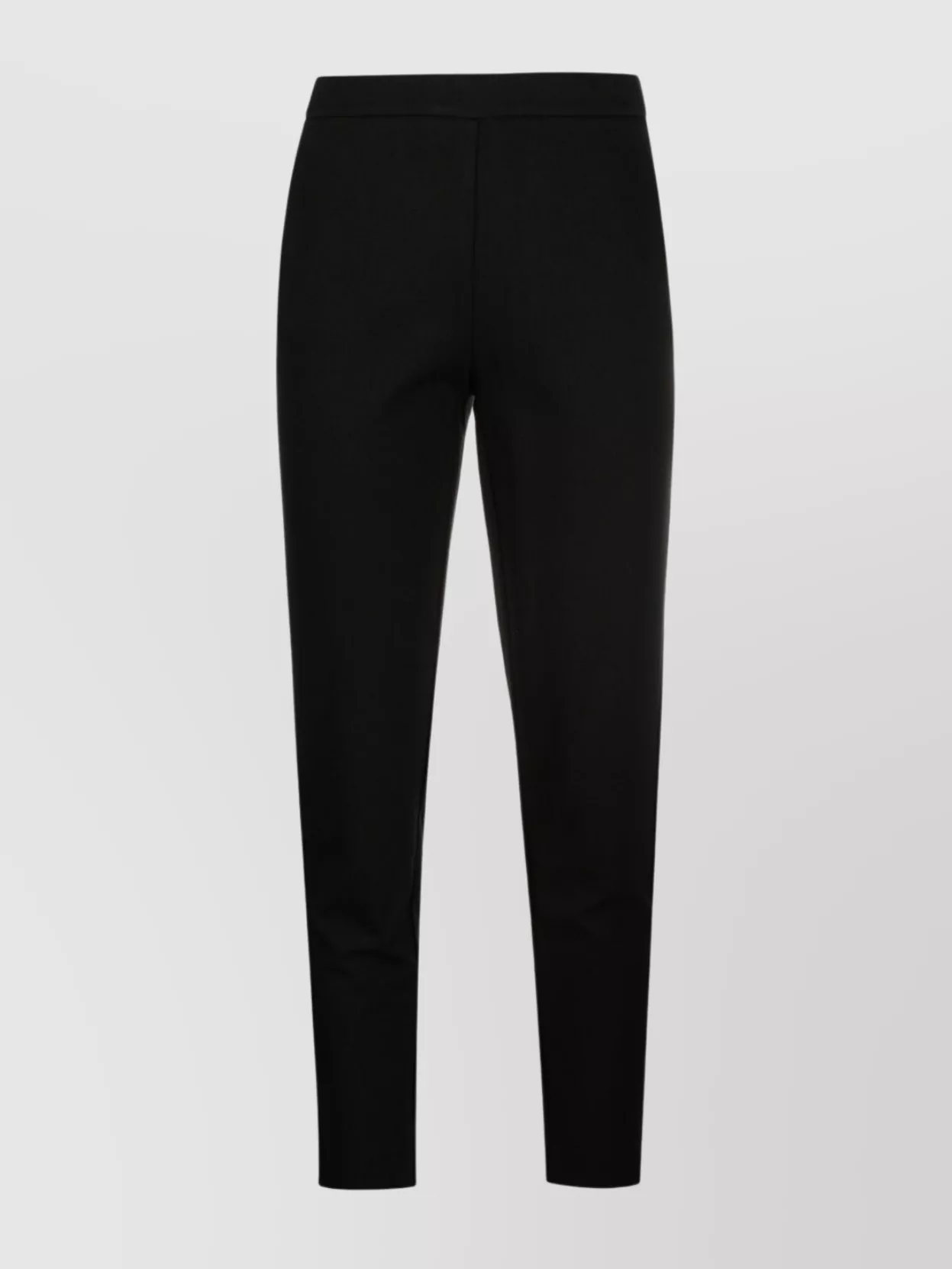 Michael Kors Slim Fit Ankle Length Trouser With Back Pockets In Black
