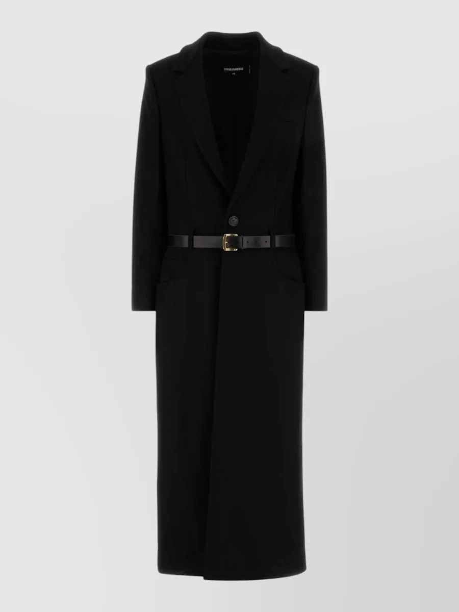 Dsquared2 wool blend coat