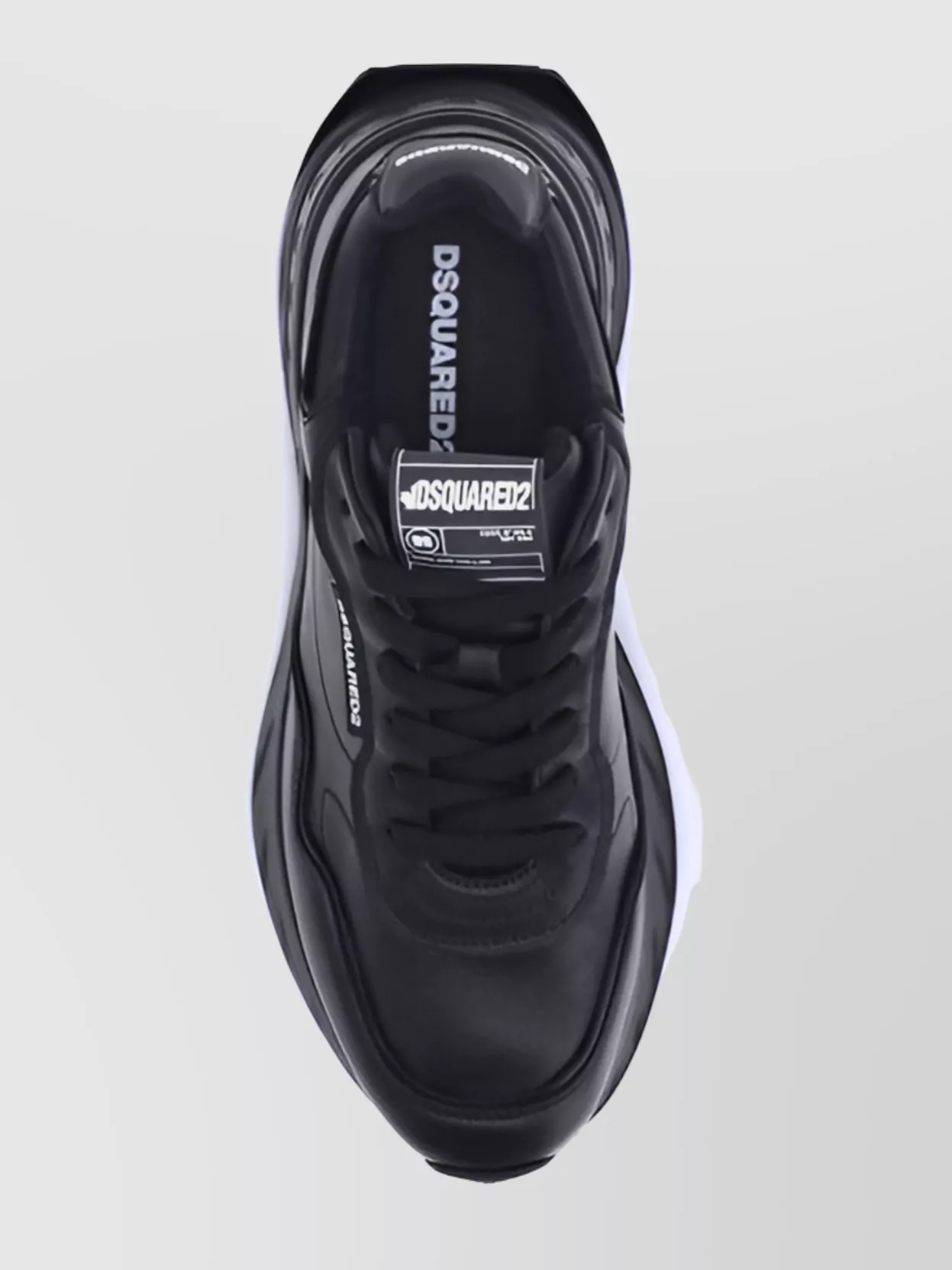 Dsquared2 Bold Leather Paneled Sprinter Sneakers