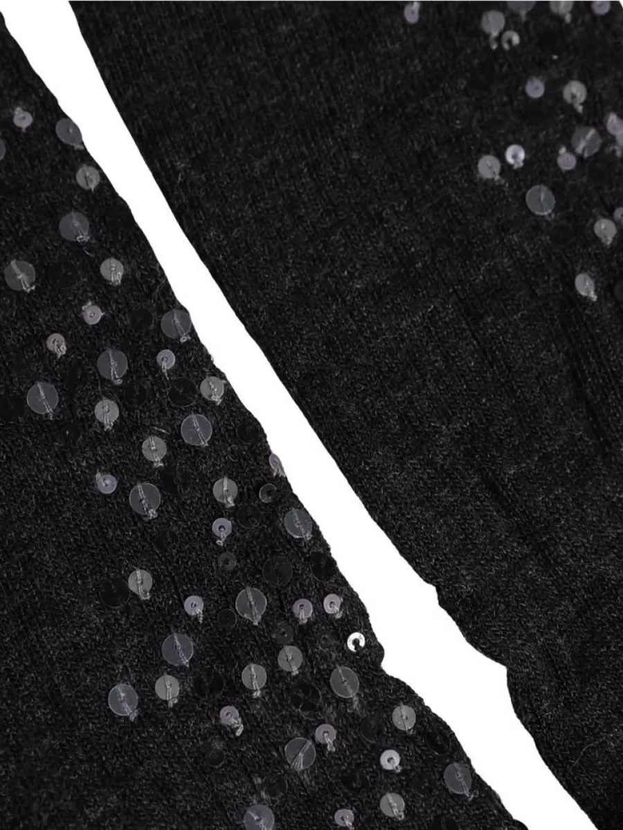 Dolce&Gabbana Sequined Knee-High Socks