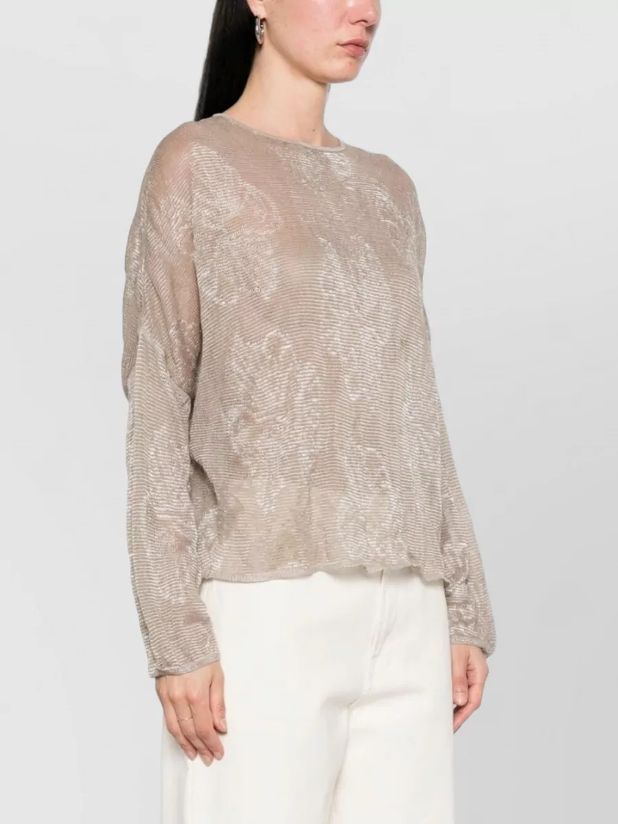 Emporio Armani Embroidered Crewneck Jumper