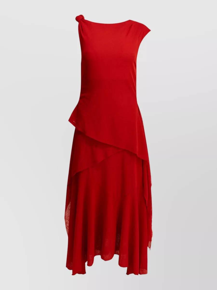 Ganni Draped midi dress