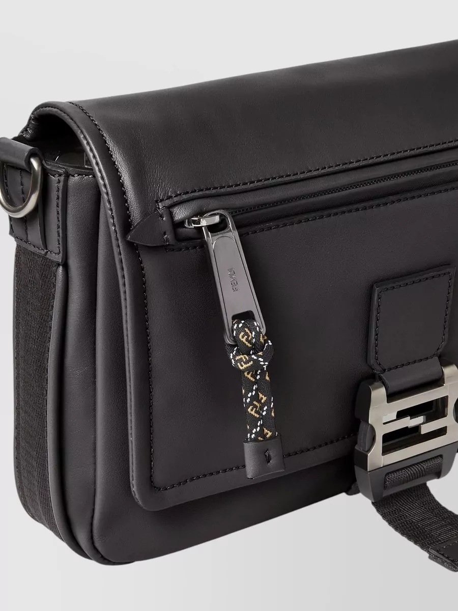 Fendi Calf Leather Cross-Body Bag