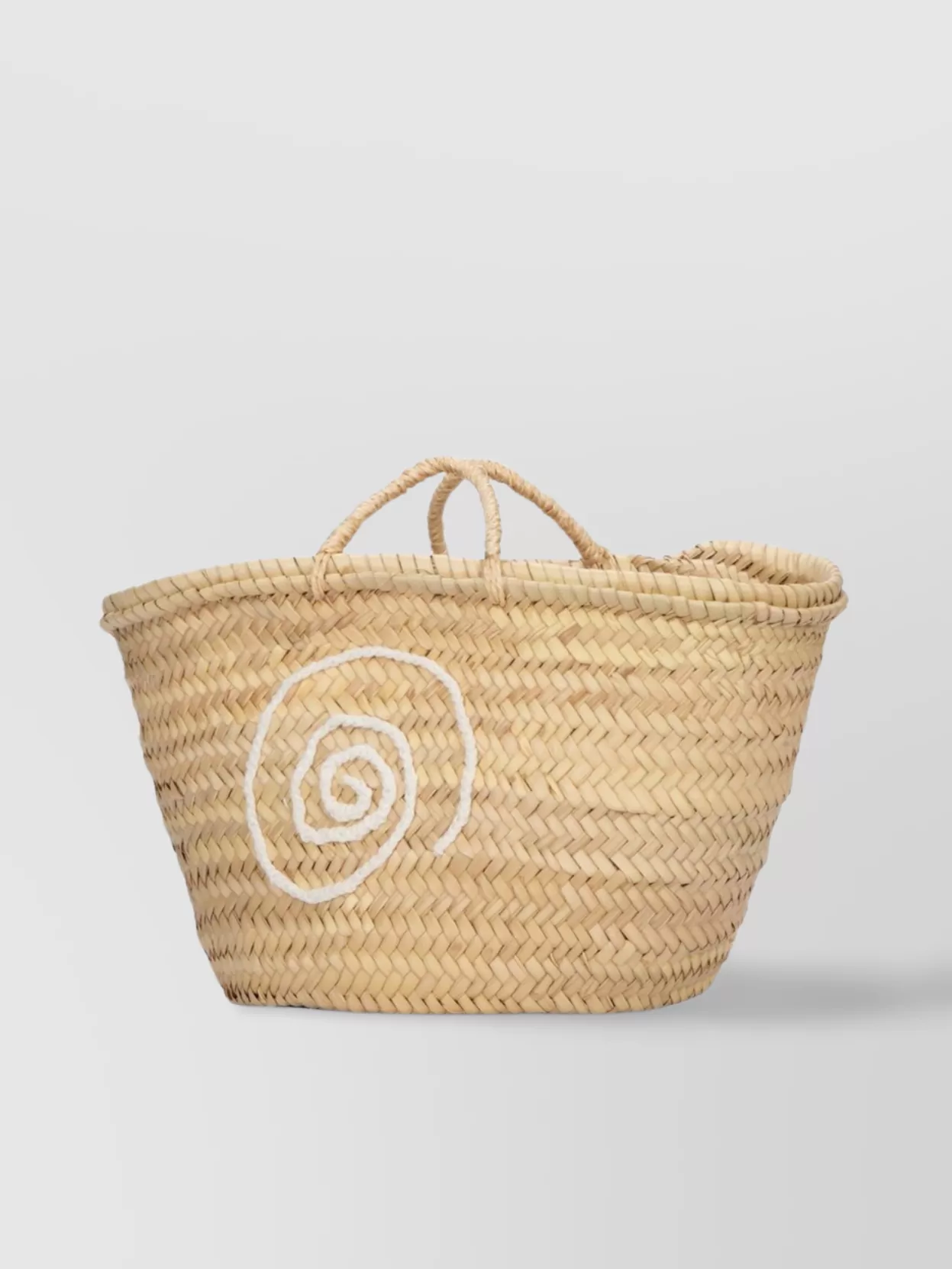 Shop Gimaguas Handbag With Spiral Design And Woven Texture