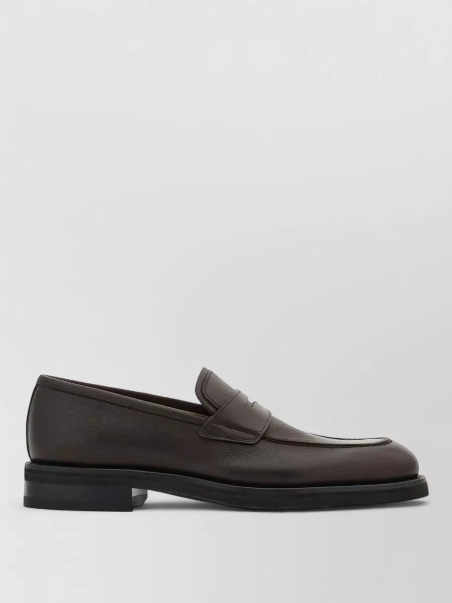 Ferragamo Leather Loafers