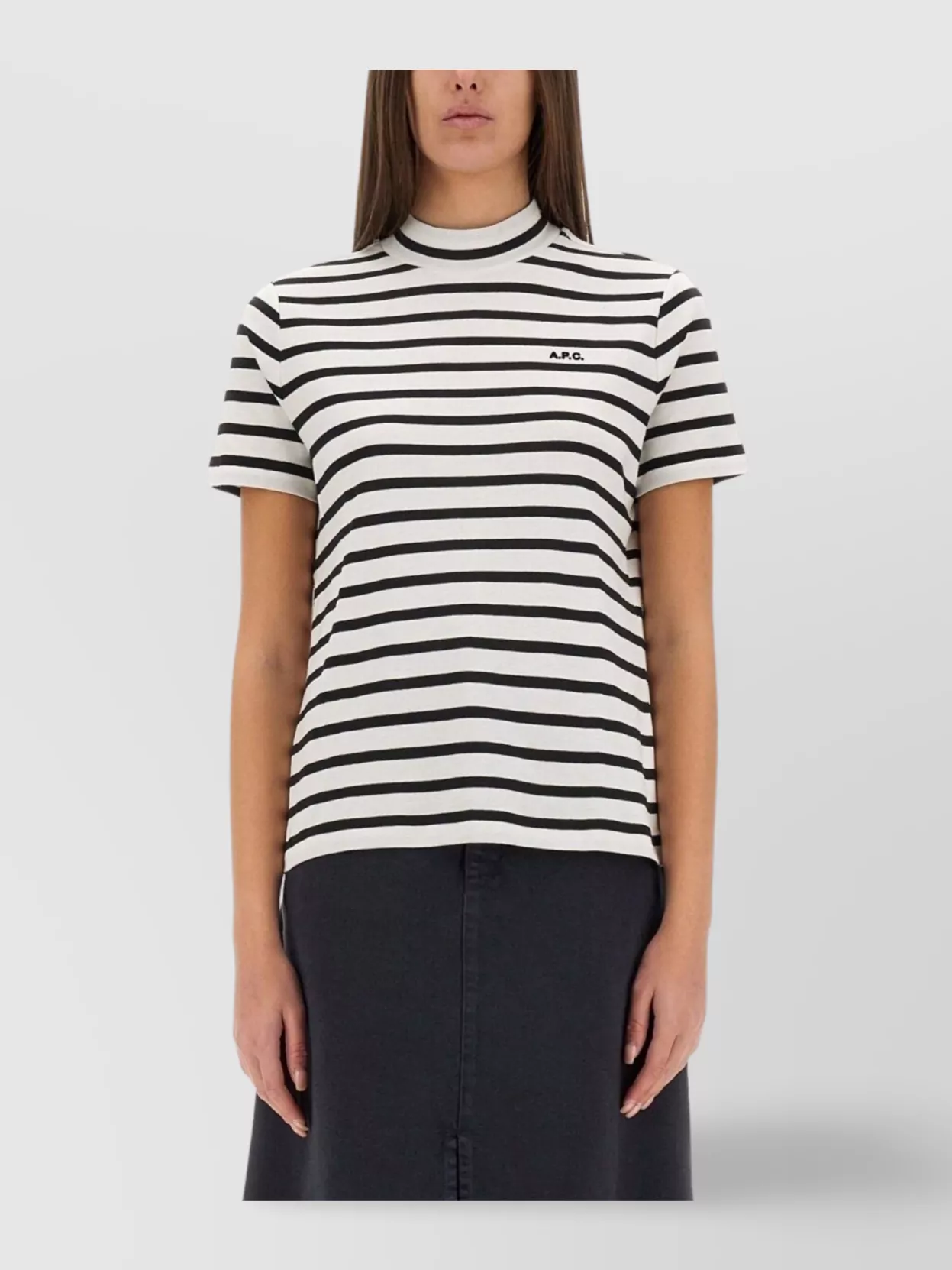 A.p.c. "Caroll" Striped Crew Neck T-Shirt