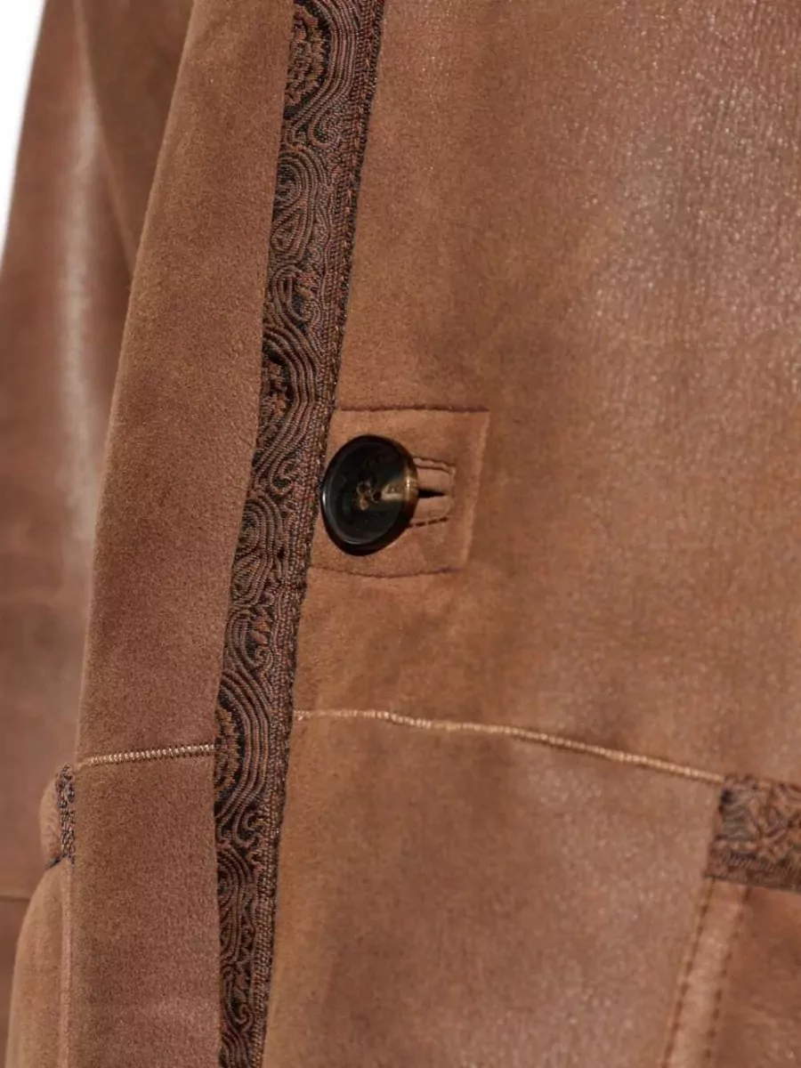 Etro Shearling Reversible Coat