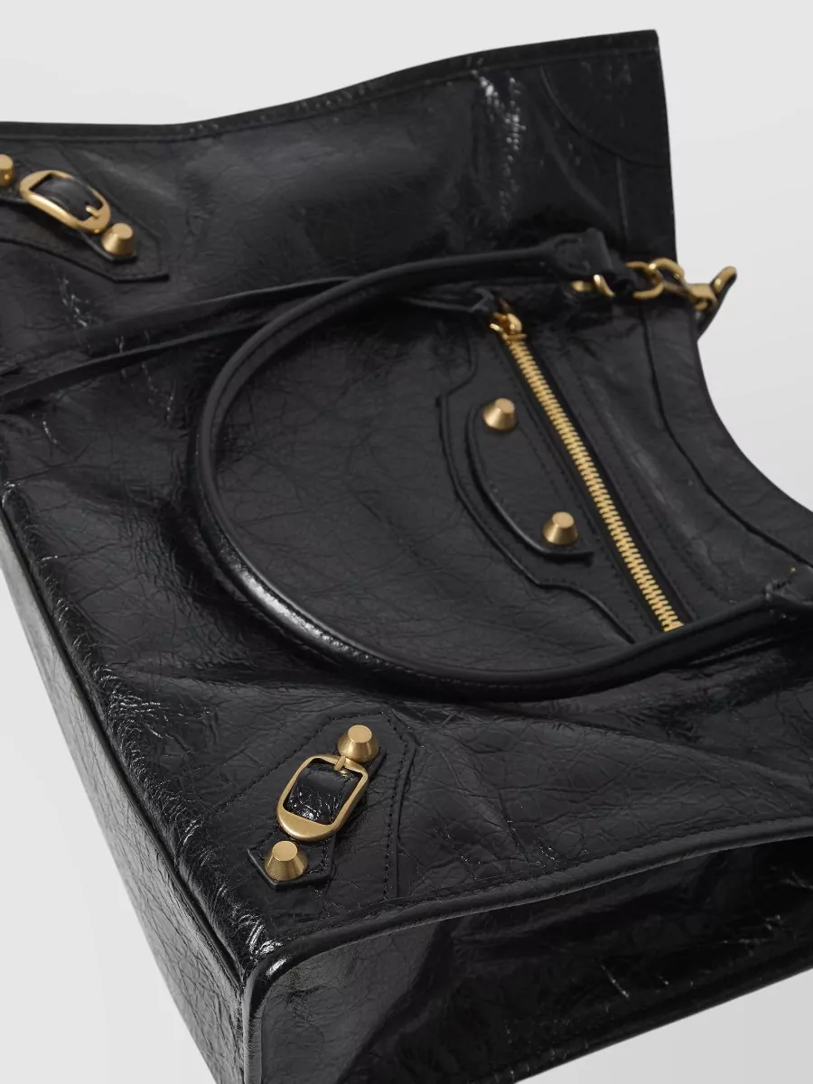 Balenciaga Le City Small Leather Tote Bag