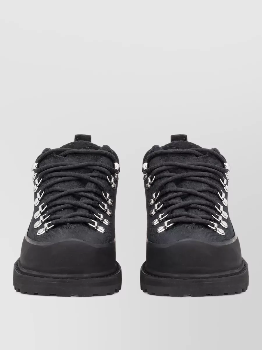 Diemme leather hi-top sneakers