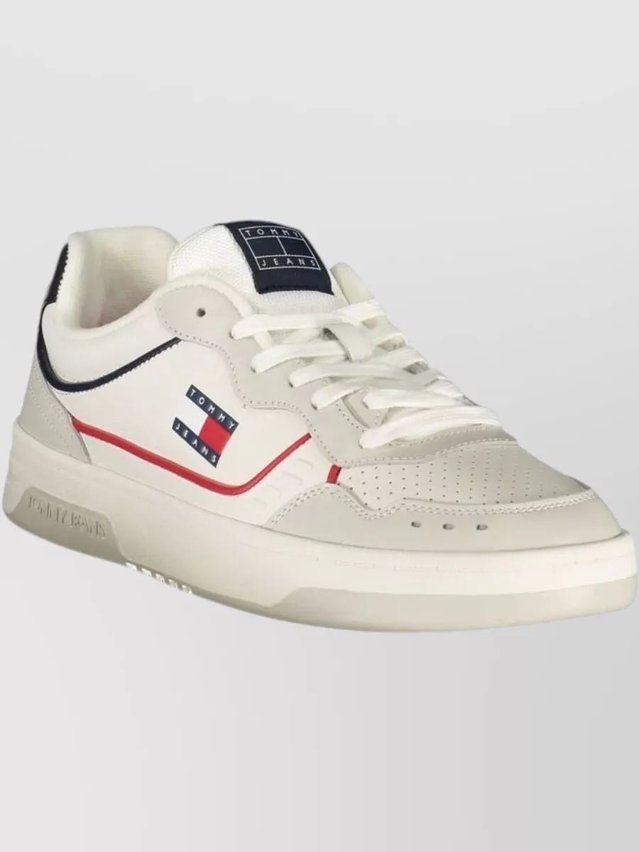 Tommy Hilfiger Leather Low-Top Sneakers