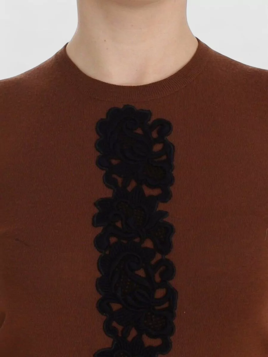 Dolce&Gabbana Lace Knit Sleeveless Top