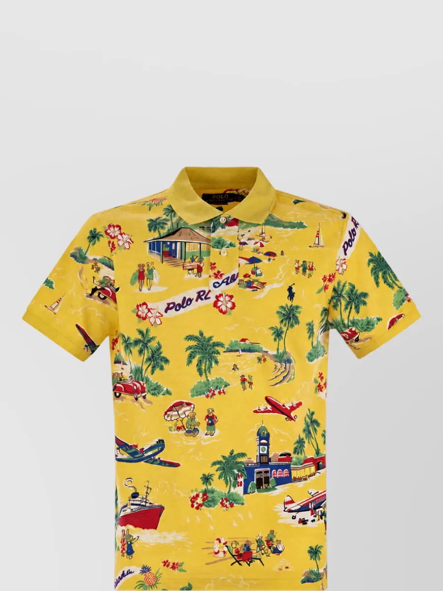 Polo Ralph Lauren Slim-Fit Cotton Piqué Polo Shirt