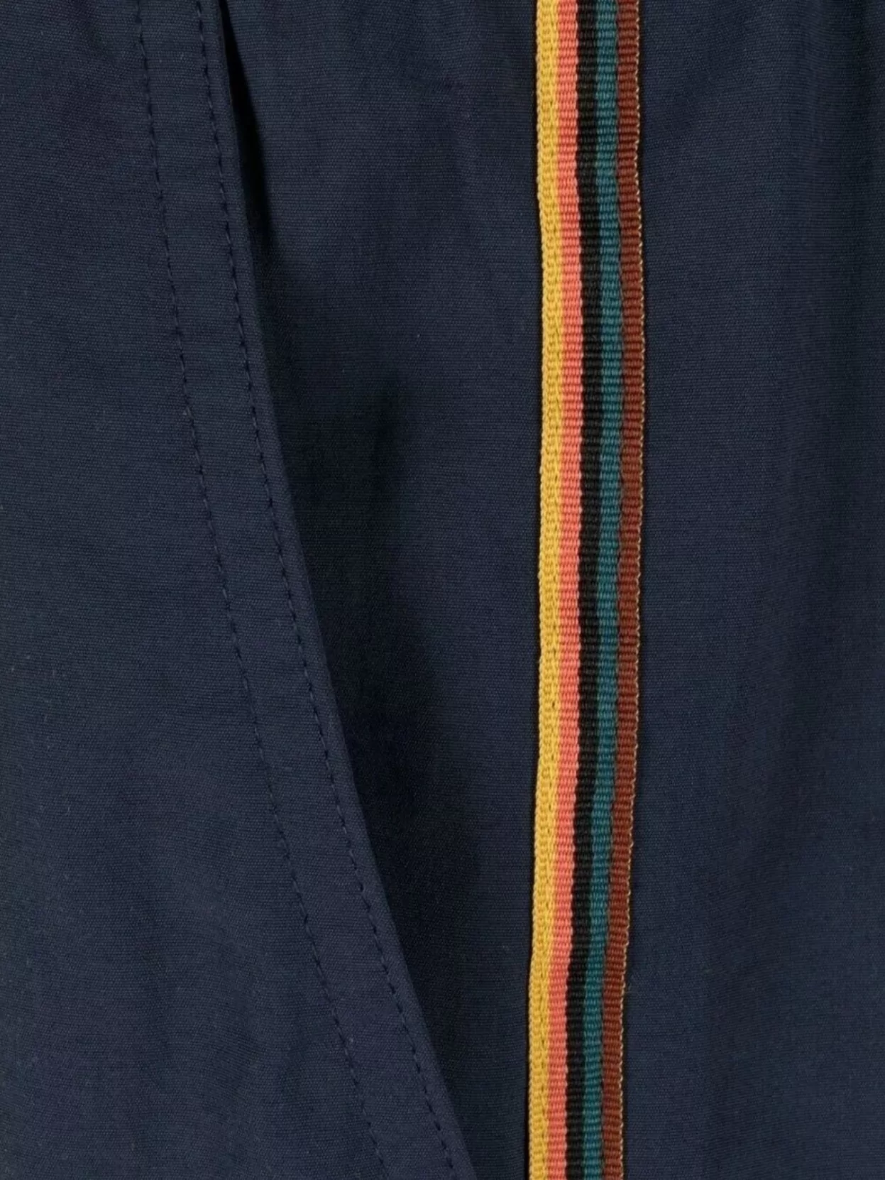 Paul Smith Men's Striped Swim Shorts With Back Pocket