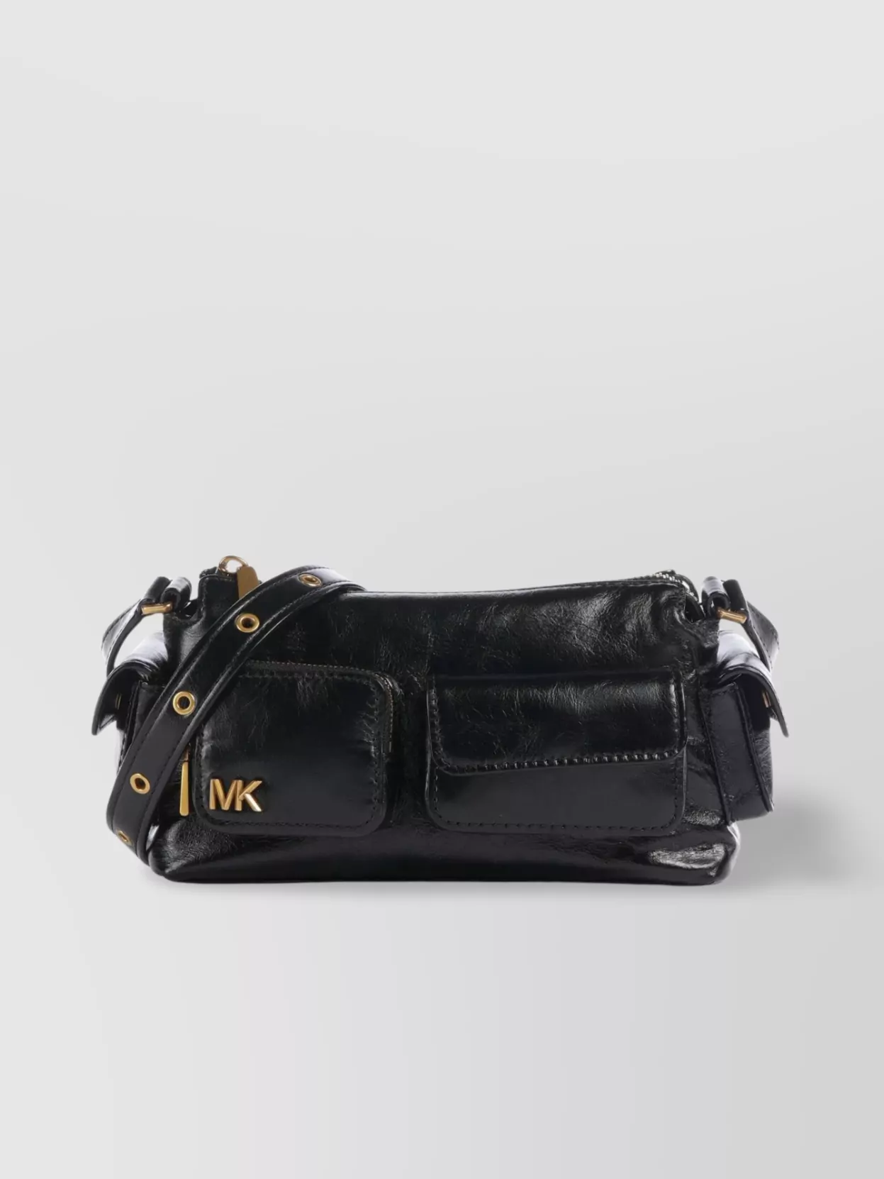 Michael Kors Shoulder Bag With Adjustable Strap And Front Pockets