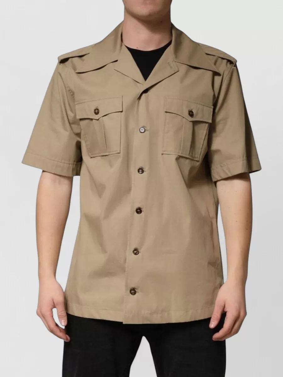 Dolce&Gabbana pin up short sleeve shirt