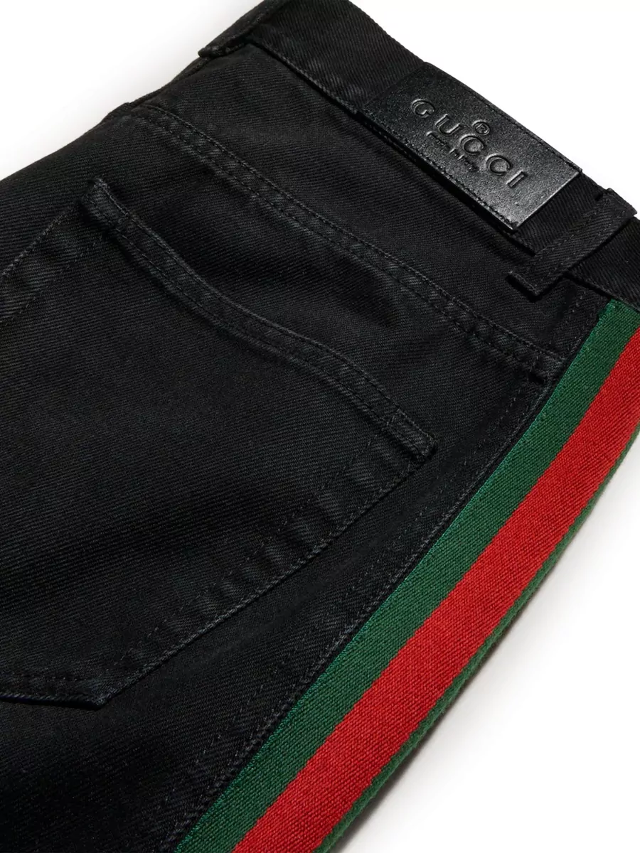 Gucci Denim Mid-Rise Relaxed-Fit Straight-Leg Jeans