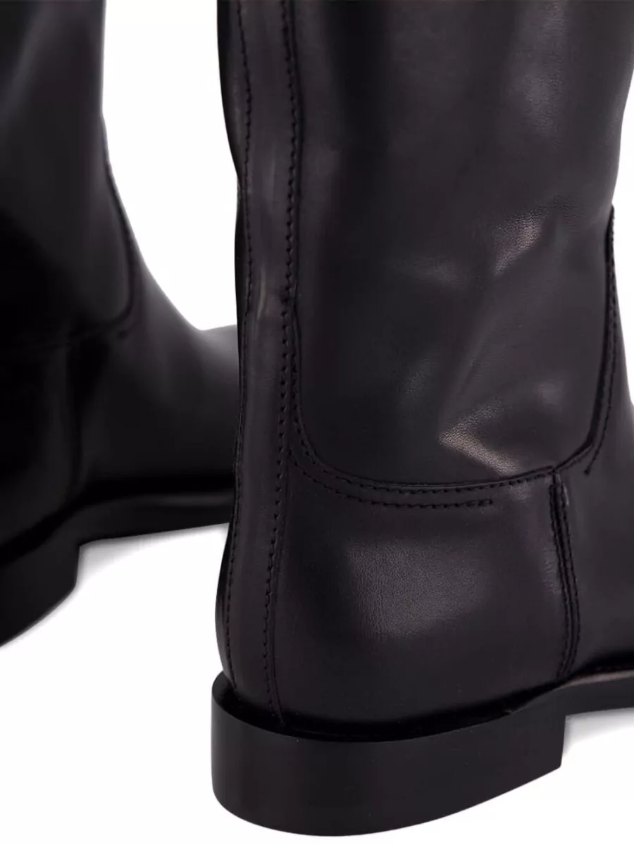Paris Texas Idaho Leather Knee High Round Toe Boots