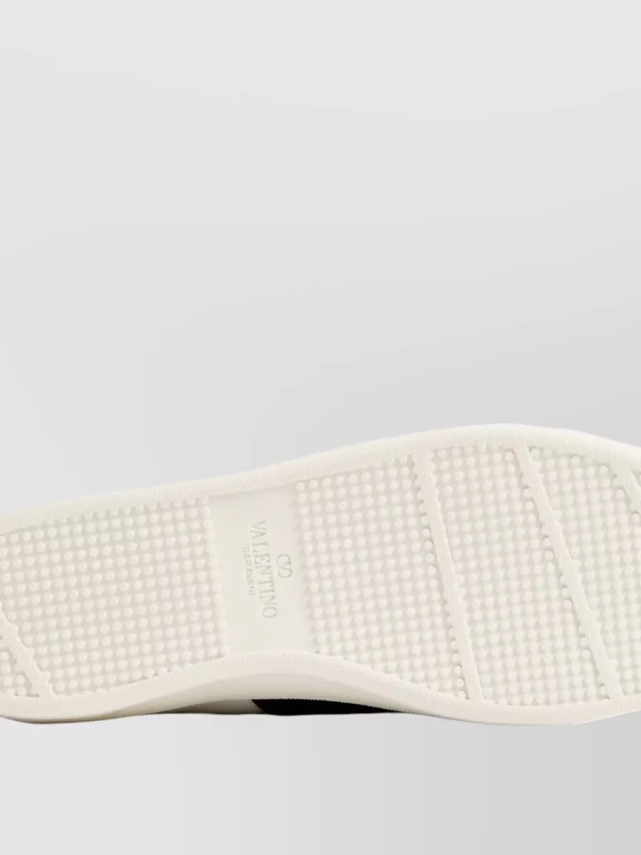 Valentino Garavani Leather Lace-Up Sneakers