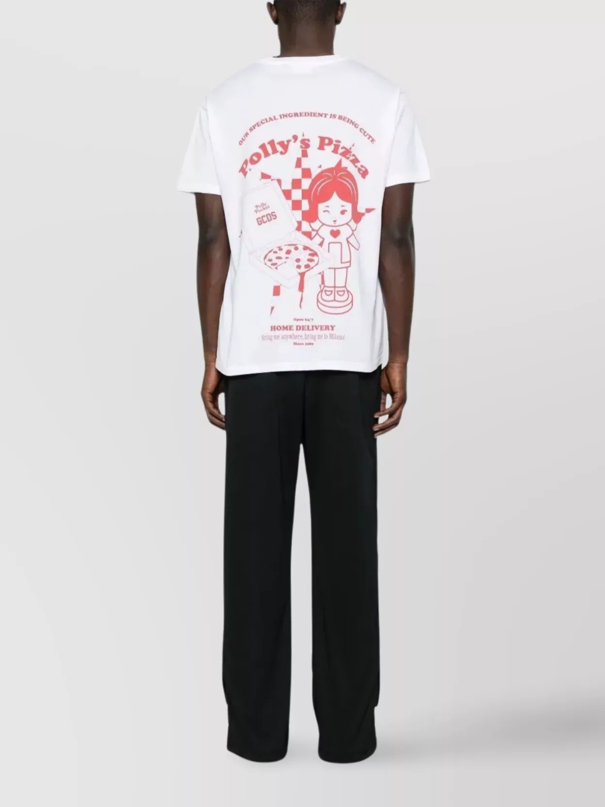 Gcds Oversize T-Shirt Polly Pocket Pizza