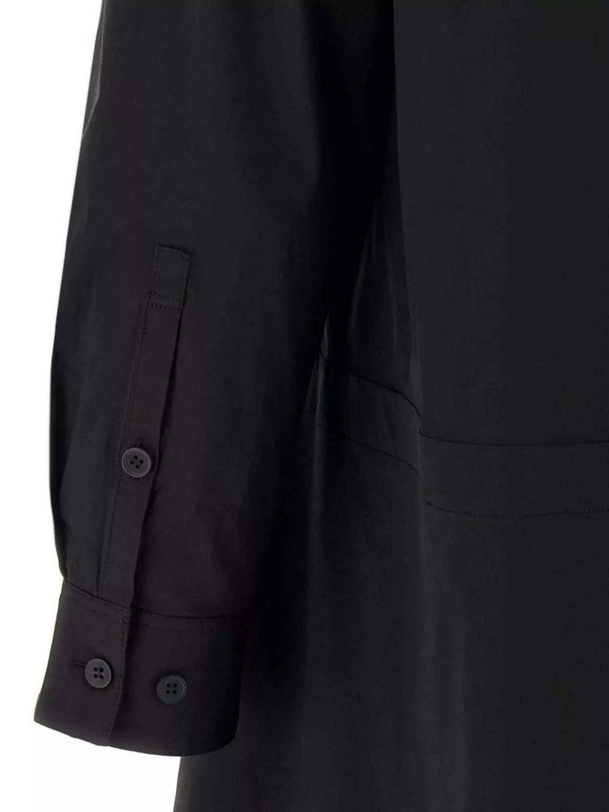 Y-3 ASYMMETRIC HEM DRESS BUTTONED CUFFS 