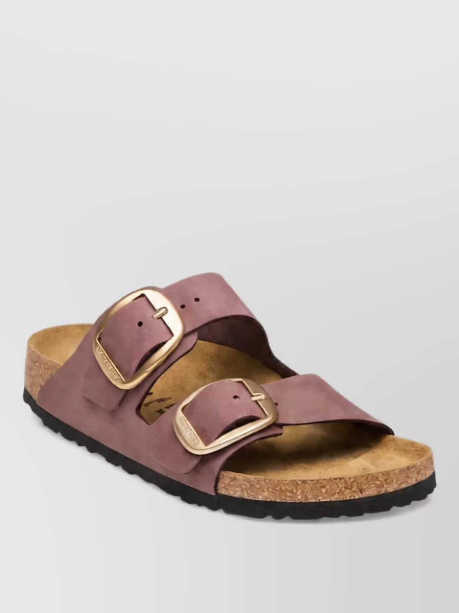 Birkenstock leather flat sandals