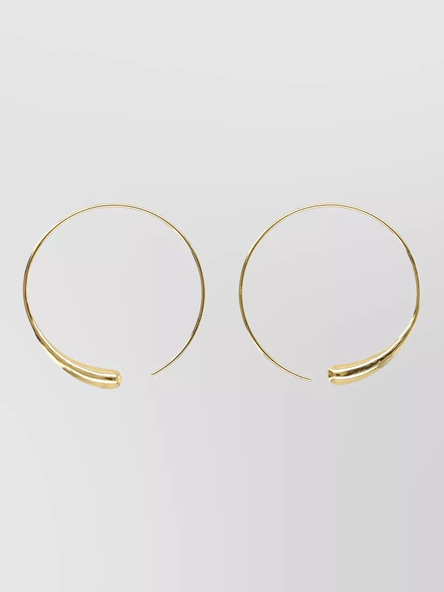 Soeur Brass Hoop Earrings