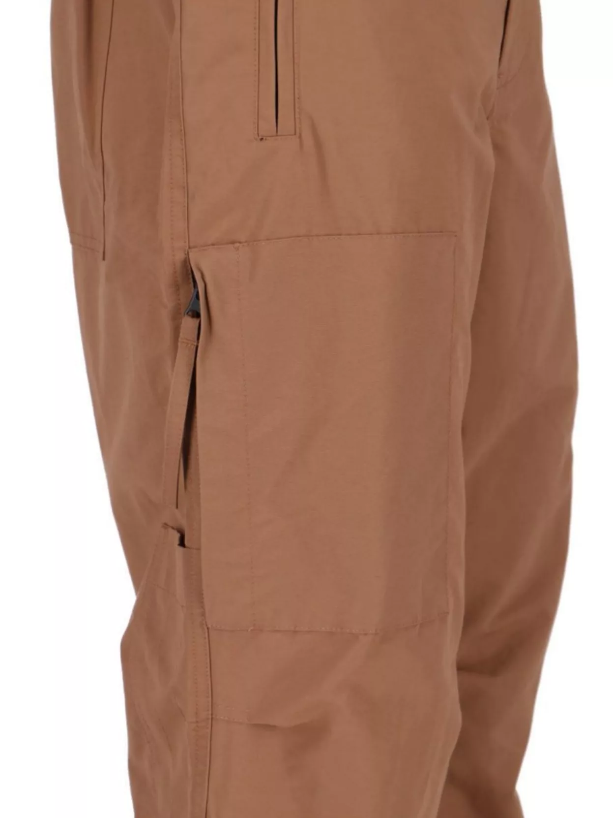 Helmut Lang Straight Trousers Cargo Pockets In Brown