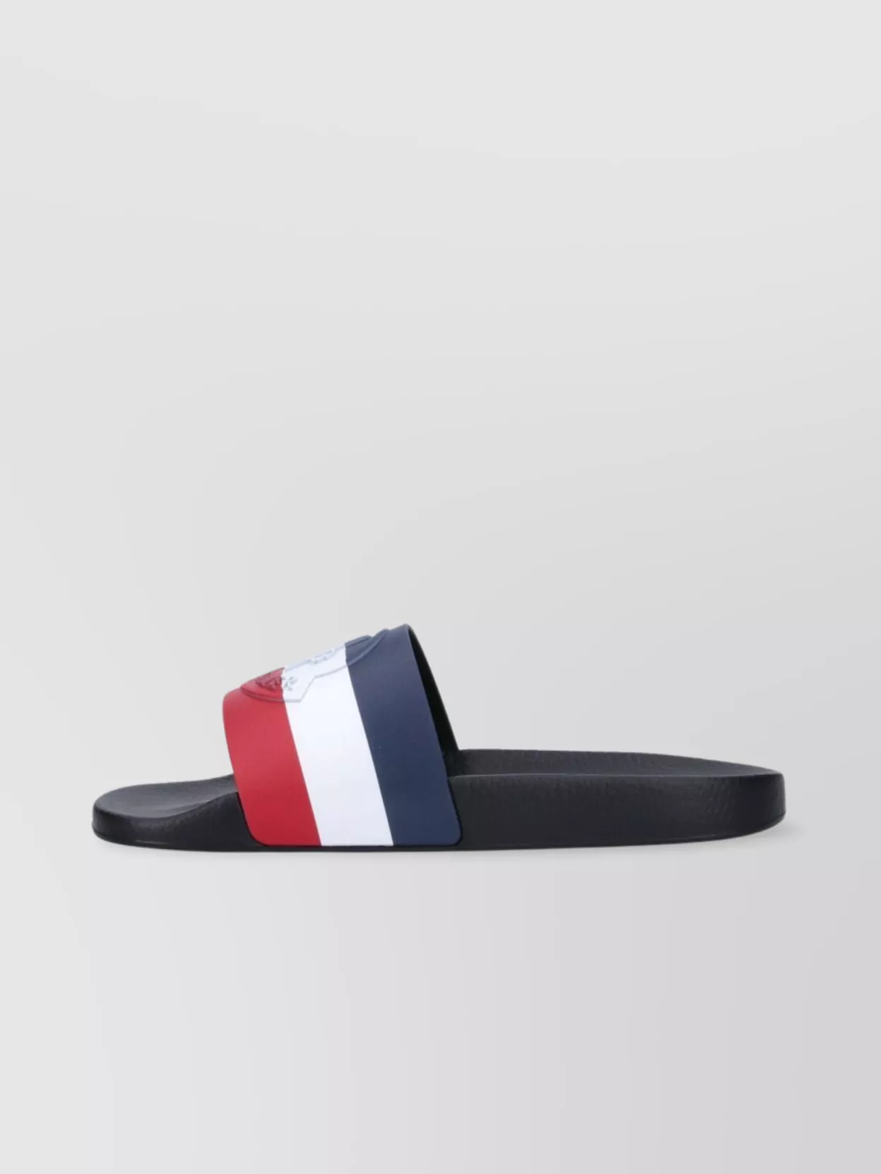 Moncler block heel open toe sandals