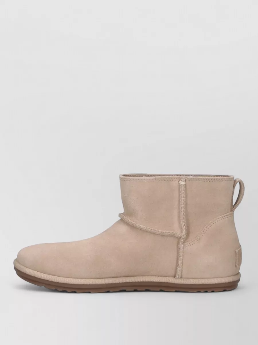 Ugg Leather Ankle Boots
