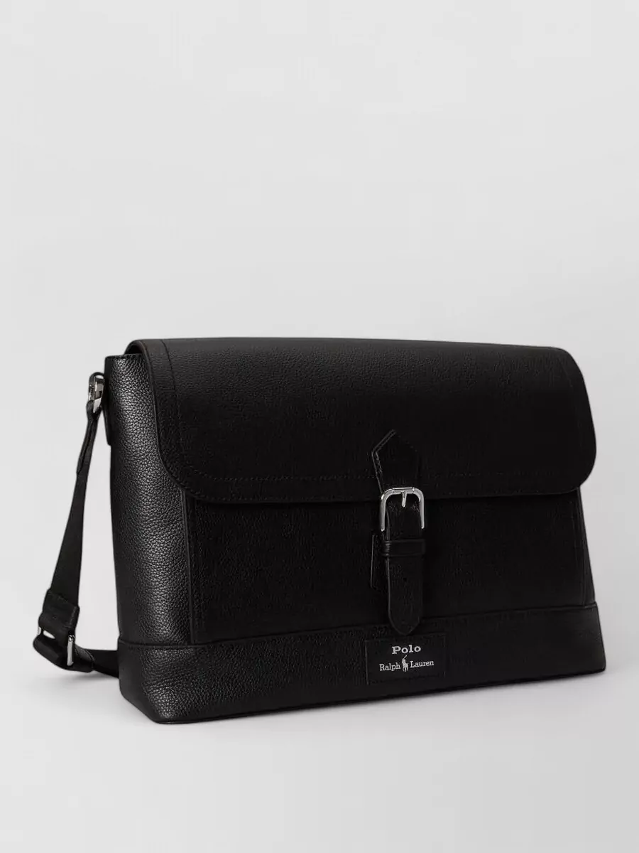Polo Ralph Lauren Leather Messenger Bag