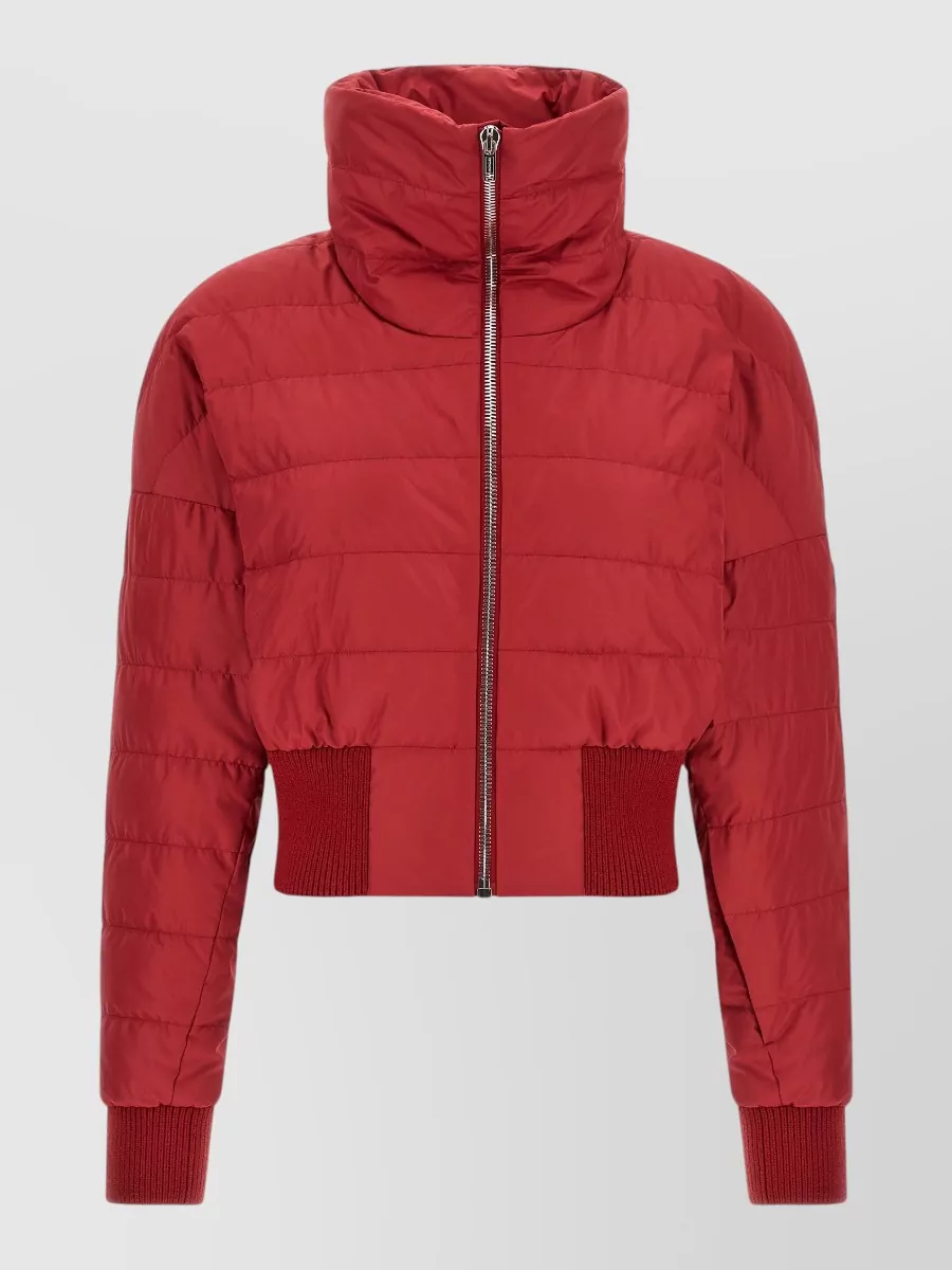 Rick Owens Down cropped quilted puffer jacket